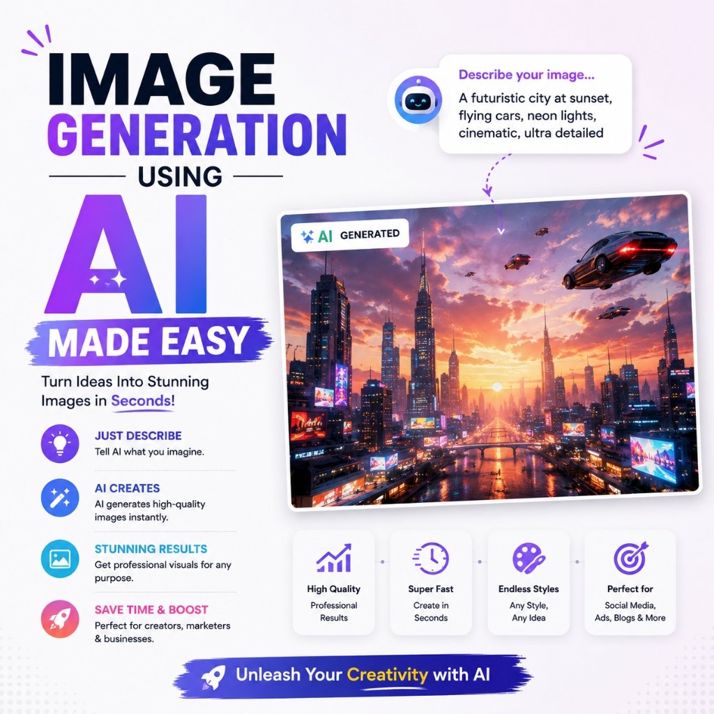 Generate images using AI