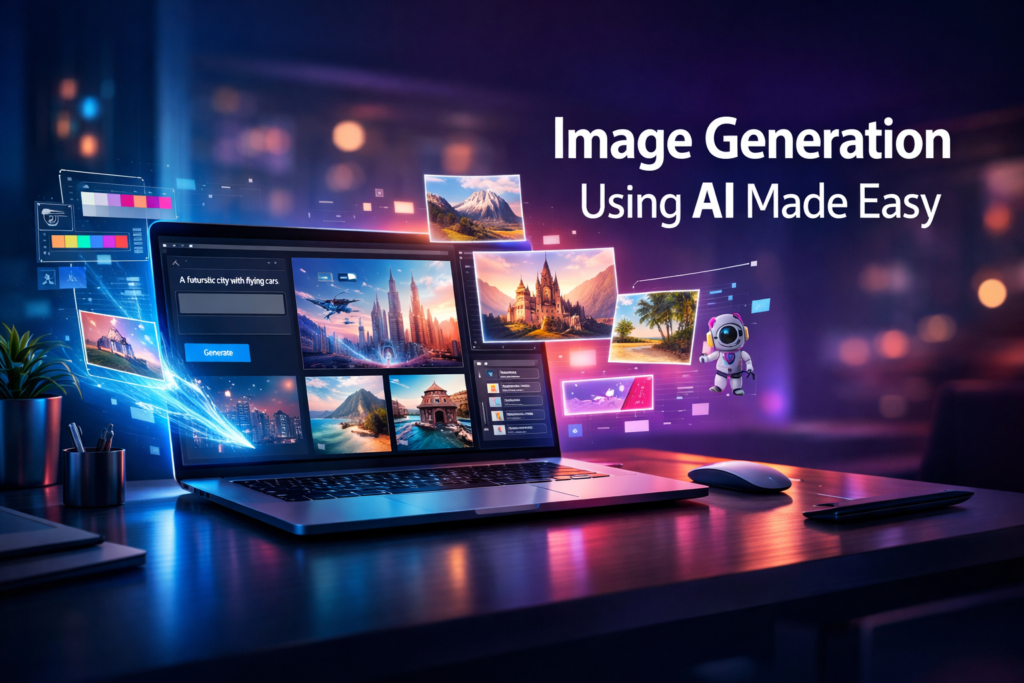 Generate images using AI