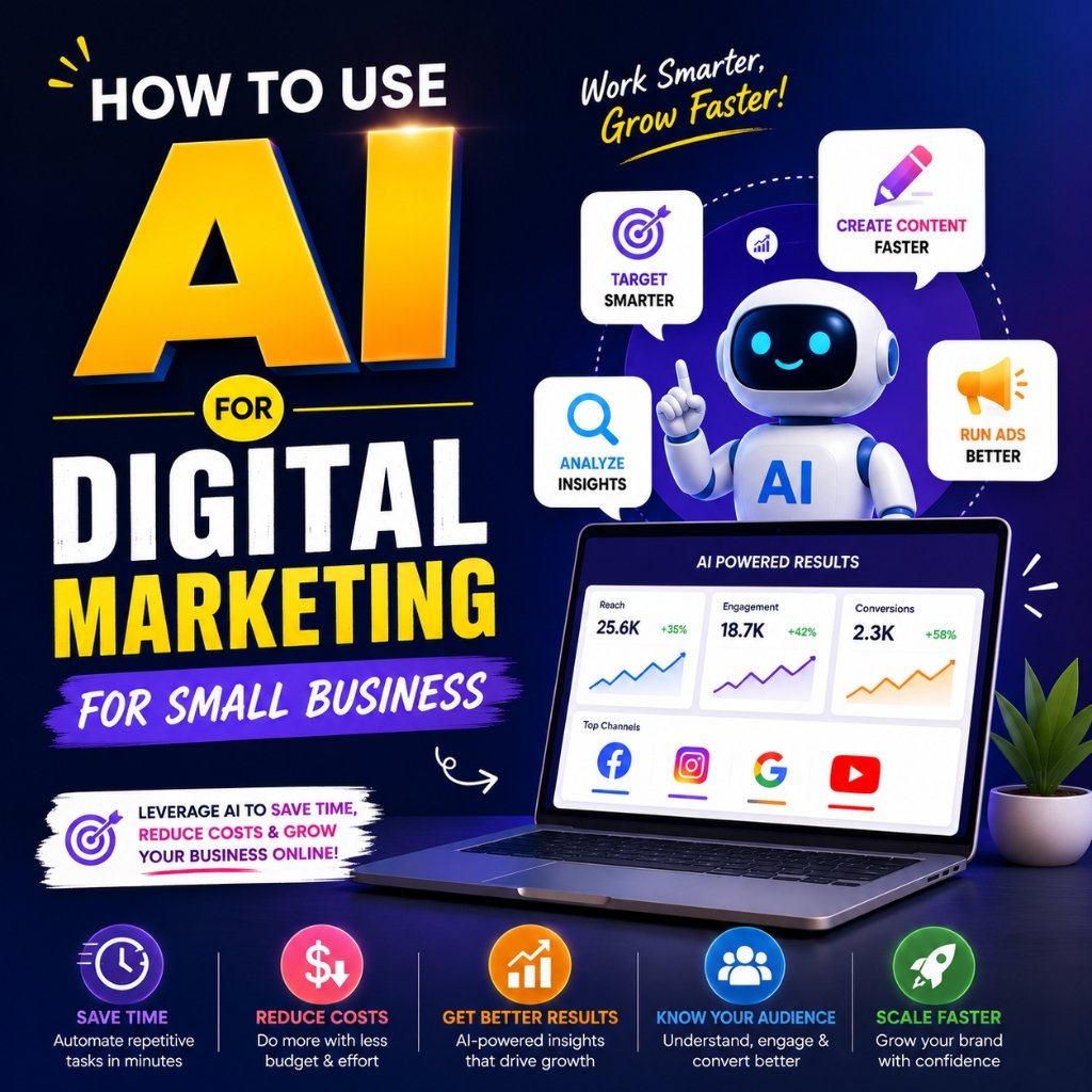 How to use AI for digital marketing for small business