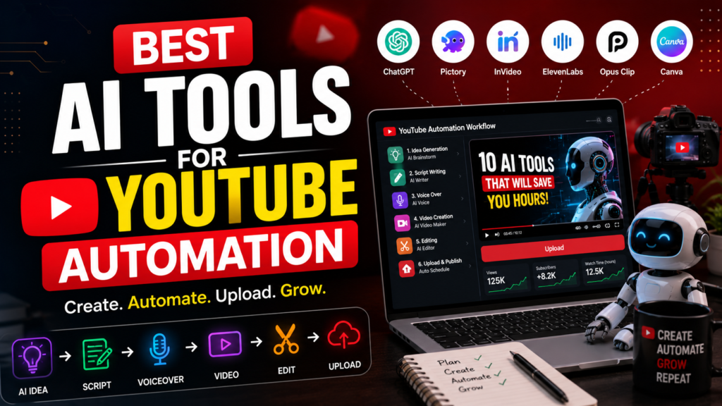 Best AI Tools for YouTube Automation