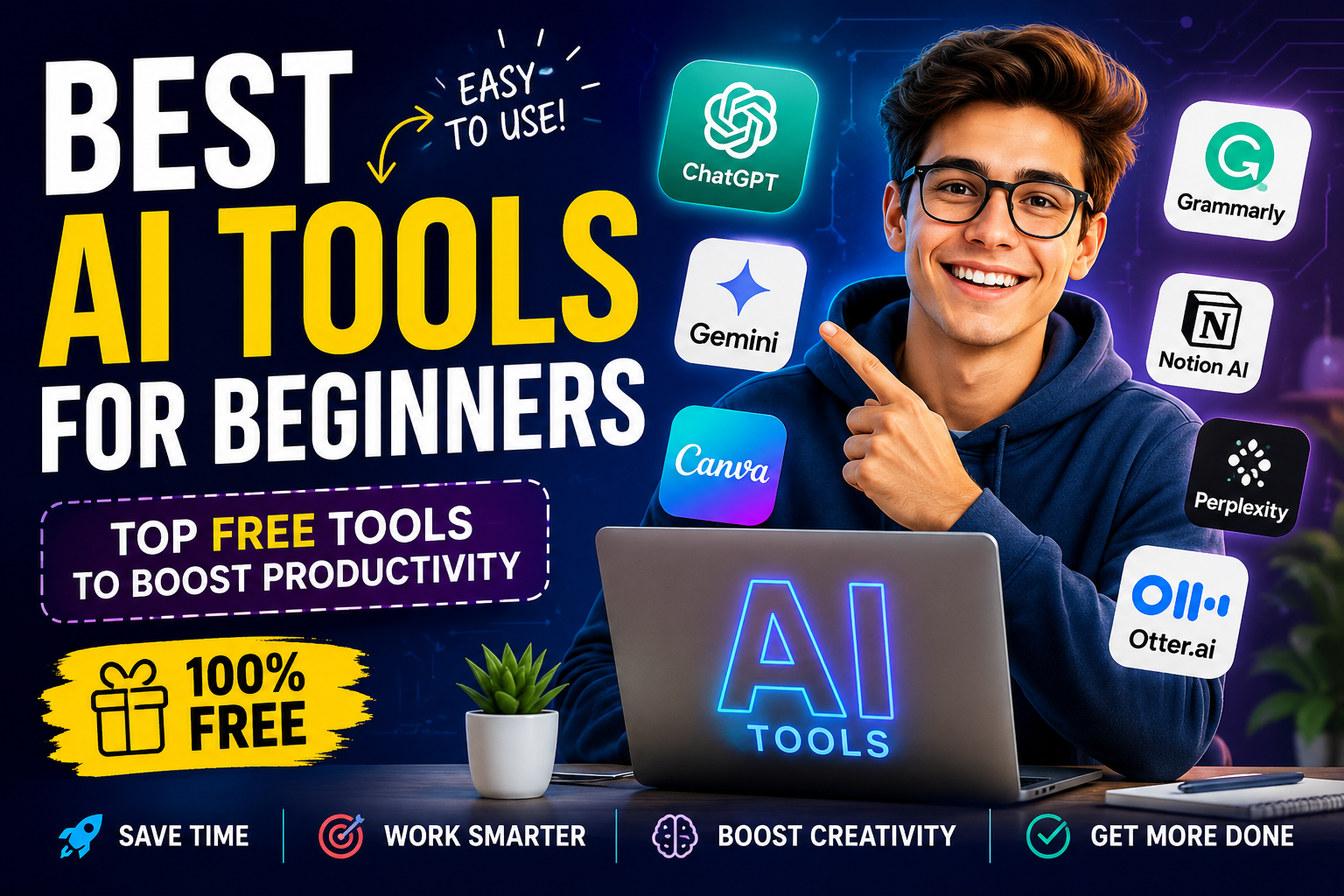 FREE AI TOOLS FOR BEGINNERS