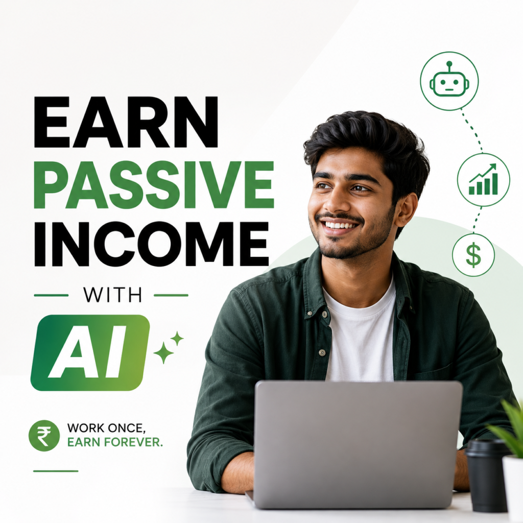 How to earn passive income with AI