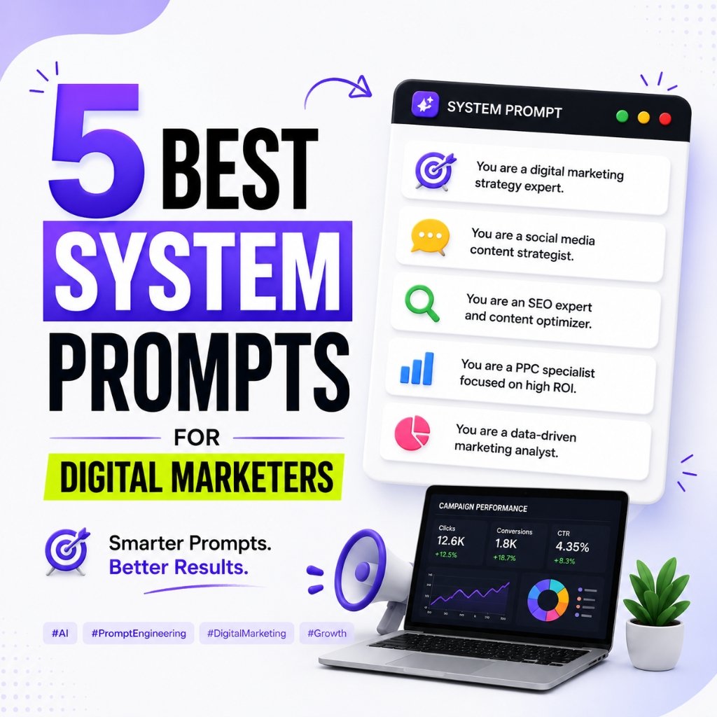 system prompts for digital marketers