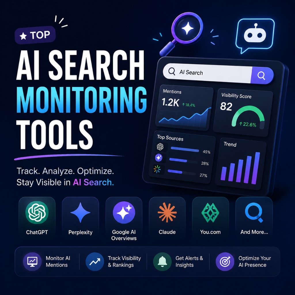 top ai search monitoring tools